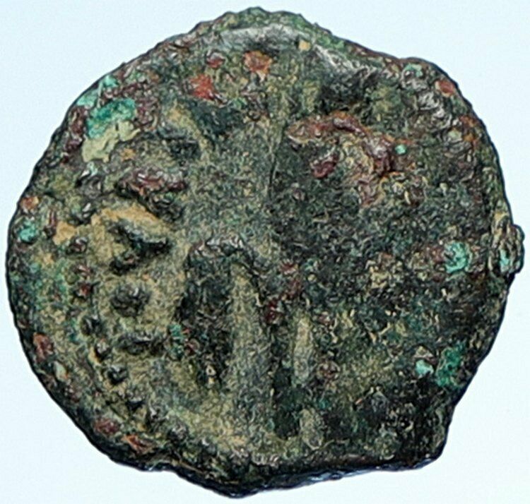 PONTIUS PILATE Tiberius Jerusalem JESUS CHRIST TRIAL Judaea Roman Coin i106808