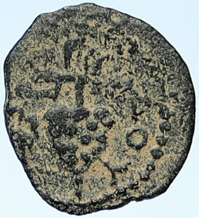 HEROD ARCHELAUS Biblical JERUSALEM Jewish OLD Ancient Greek Coin GRAPES i106915