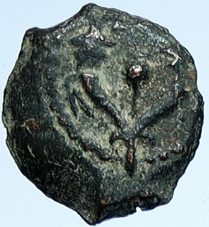 ALEXANDER JANNAEUS Biblical Jerusalem Ancient Jewish Widow's Mite Coin i106930