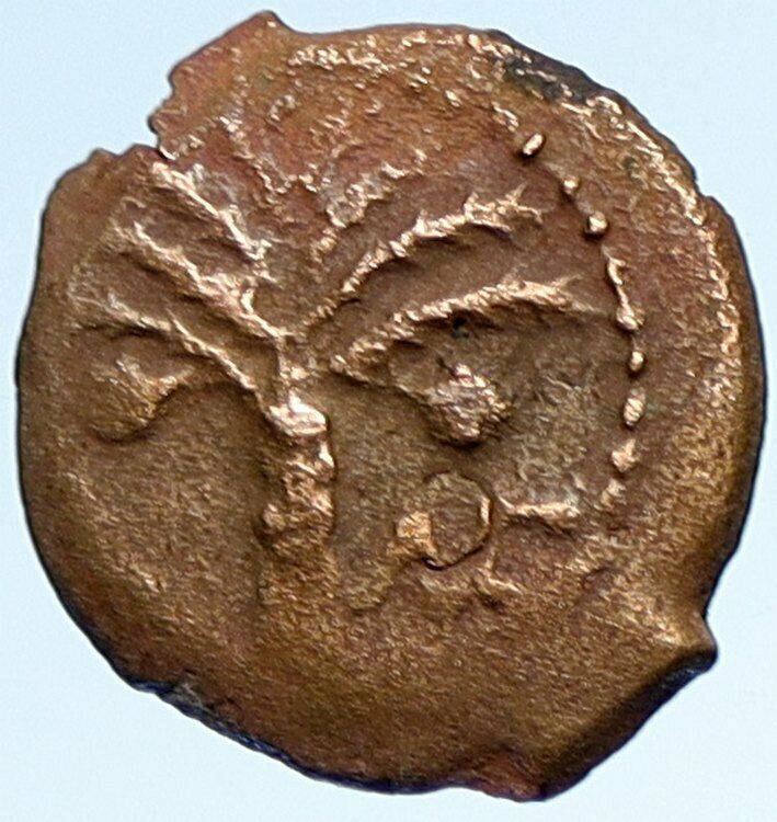 COPONIUS Prefect of Roman JERUSALEM under Augustus 6AD OLD BIBLICAL Coin i106921