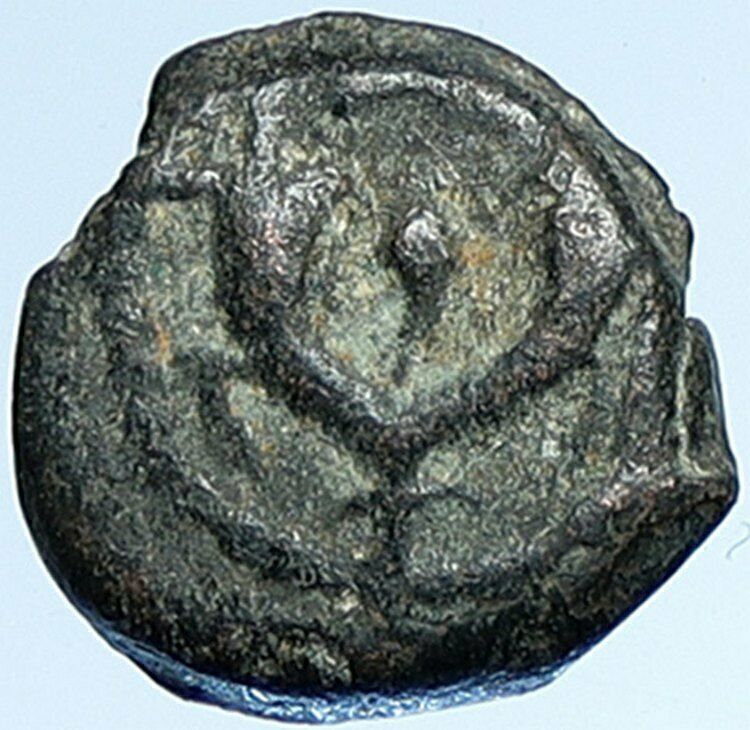 JOHN HYRCANUS Ancient JEWISH Jerusalem Biblical Ancient Widows Mite Coin i106957