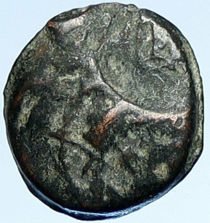 JUDAH ARISTOBULUS I JEWISH 104BC Jerusalem Ancient Widow's Mite Old Coin i106926