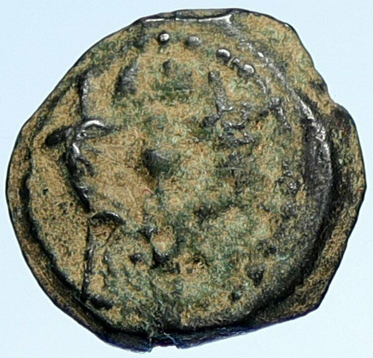 ALEXANDER JANNAEUS Biblical Jerusalem Ancient Jewish Widow's Mite Coin i106927