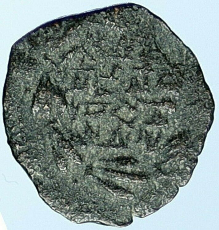 JUDAH ARISTOBULUS I JEWISH 104BC Jerusalem Ancient Widow's Mite Old Coin i106935