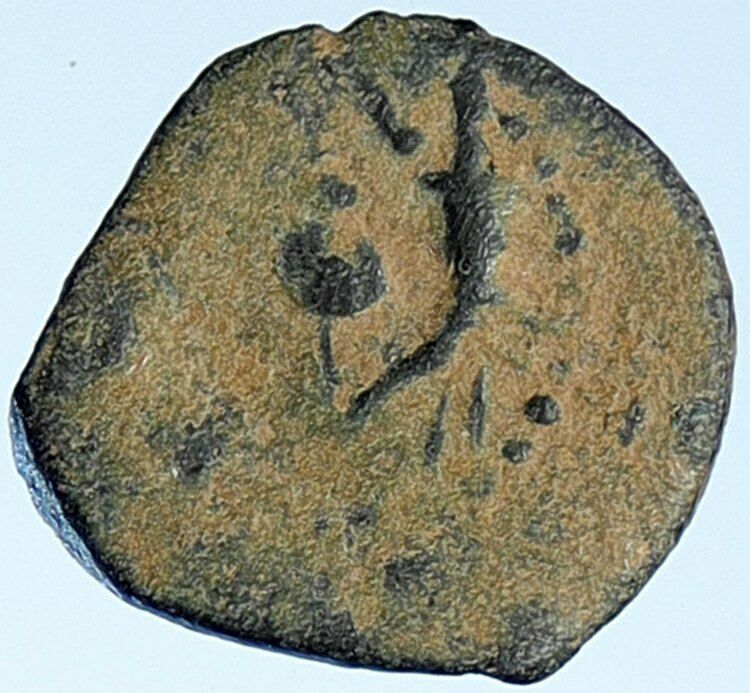 ALEXANDER JANNAEUS Biblical Jerusalem Ancient Jewish Widow's Mite Coin i106960