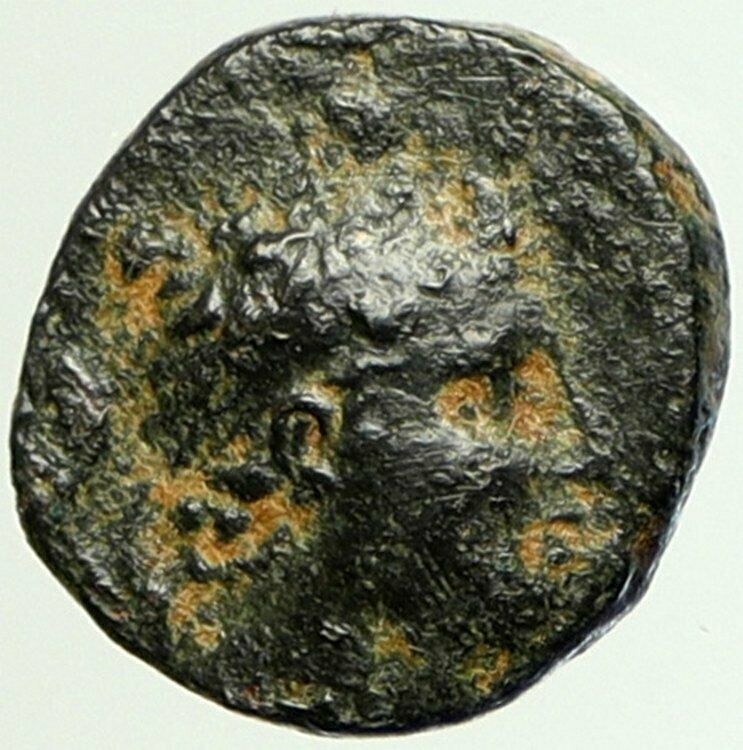 ANTIOCHOS IV EPIPHANES Seleukid 168BC Zeus & Nike Ancient OLD Greek Coin i105127