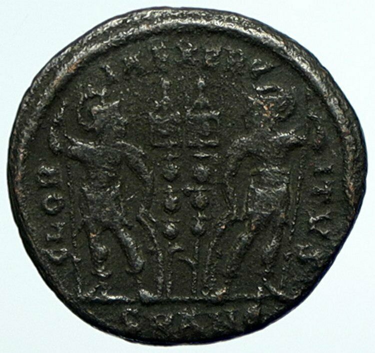 CONSTANTINE II son of the Great Ancient Roman Coin WAR LEGION SOLDIERS i105041