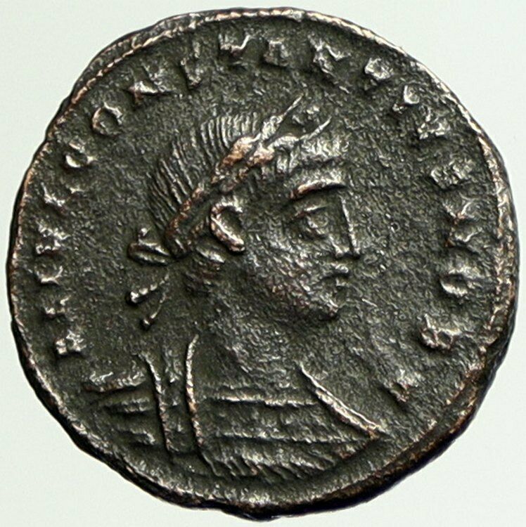 CONSTANTIUS II 333 AD Antioch Ancient Old Roman Coin WAR LEGION SOLDIERS i105063