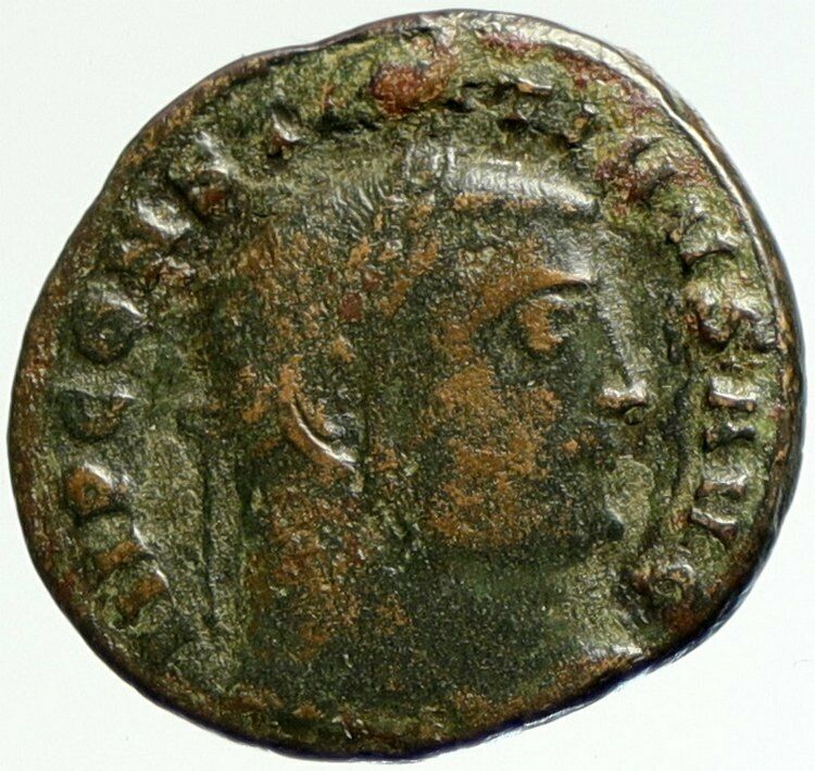 CONSTANTINE I the GREAT Authentic Ancient Roman Coin ZEUS GLOBAL VICTORY i104271