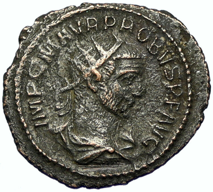 DIOCLETIAN 295AD Authentic Genuine Ancient OLD Roman Coin JUPITER ZEUS i102876