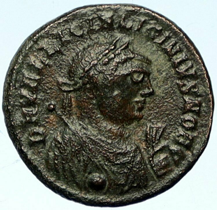 LICINIUS II Jr. ANTIOCH Authentic Ancient Roman Coin LEGION CAMP GATE i102731