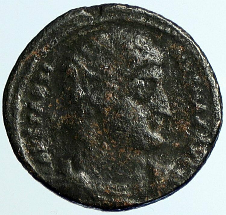 CONSTANTINE I the Great Authentic Ancient Roman Coin WAR LEGION SOLDIERS i105398