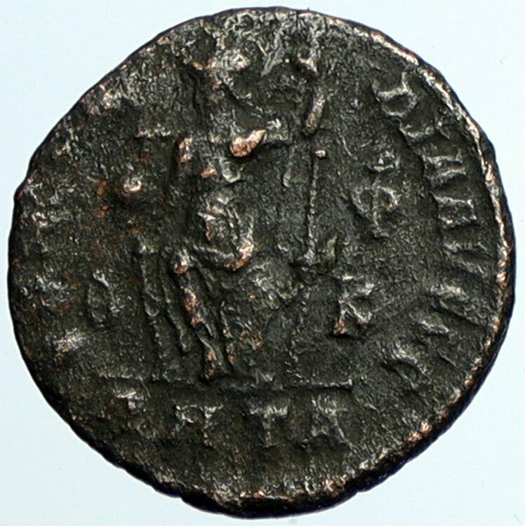 GRATIAN Original 378AD Antioch Authentic Ancient Roman Coin Rome Roma i105387