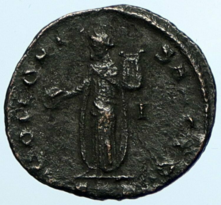 MAXIMINUS II DAIA Ancient 310AD Roman Coin APOLLO Christian Persecution i105418