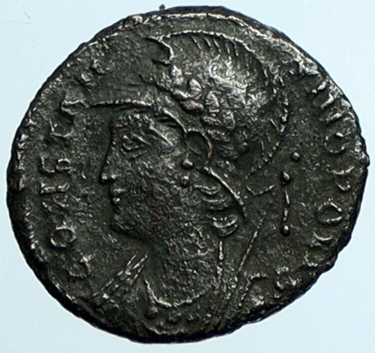 CONSTANTINE I the GREAT Founds Constantinople Antique ANCIENT Roman Coin i105435