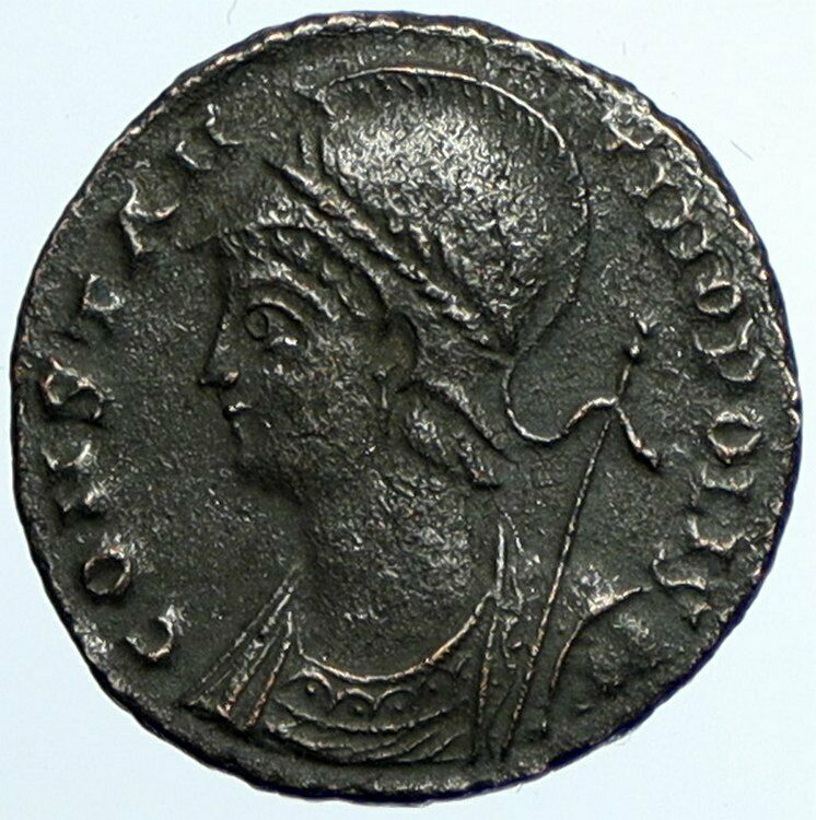 CONSTANTINE I the GREAT Founds Constantinople Antique ANCIENT Roman Coin i105442