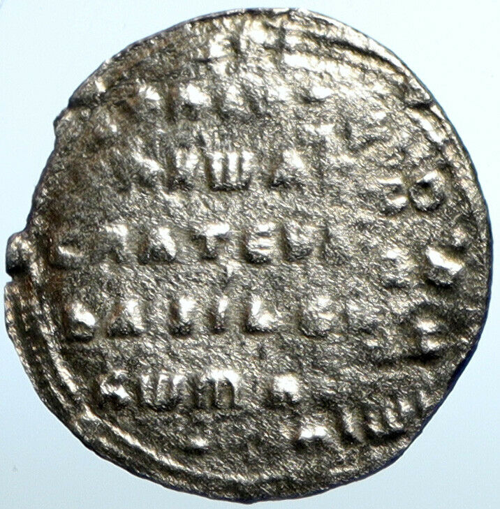 Nicephorus II Phocas Ancient 963AD OLD Silver Miliaresion BYZANTINE Coin i102688