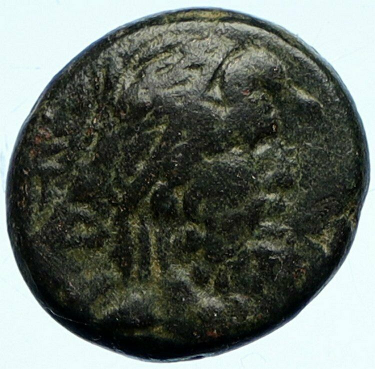 PHILADELPHIA in LYDIA 2-1cBC Authentic Ancient Greek Coin ZEUS & LYRE i102686