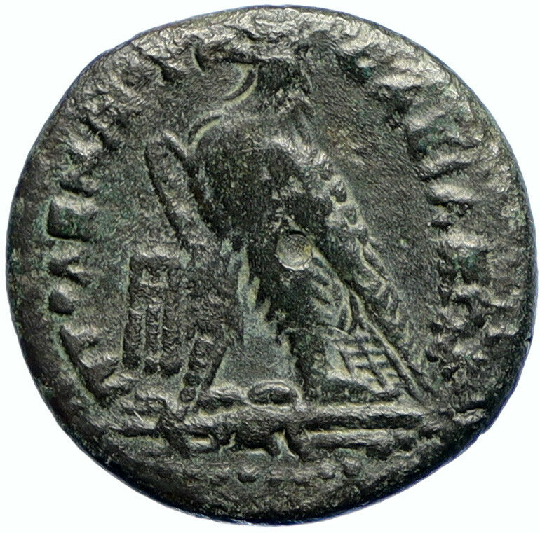 Ptolemy III Euergetes c246BC Telmessos Egypt Zeus Ammon Eagle Greek Coin i102687