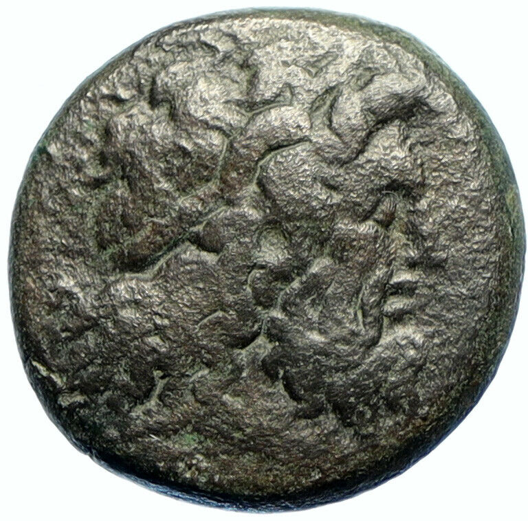 Ptolemy III Euergetes c246BC Telmessos Egypt Zeus Ammon Eagle Greek Coin i102687