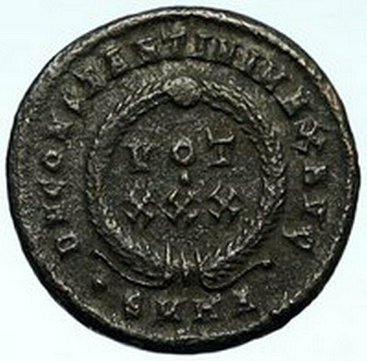 CONSTANTINE I the Great Authentic Ancient HERACLEA Roman Coin VOT XXX i102811