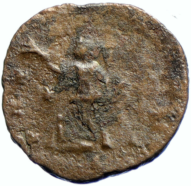 AURELIAN 272AD ROME Authentic Ancient OLD Roman Coin PAX Peace Goddess i103699