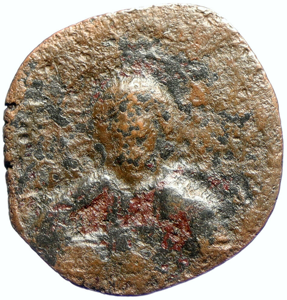 JESUS CHRIST Class A2 Anonymous Ancient 976AD OLD Byzantine Follis Coin i103690