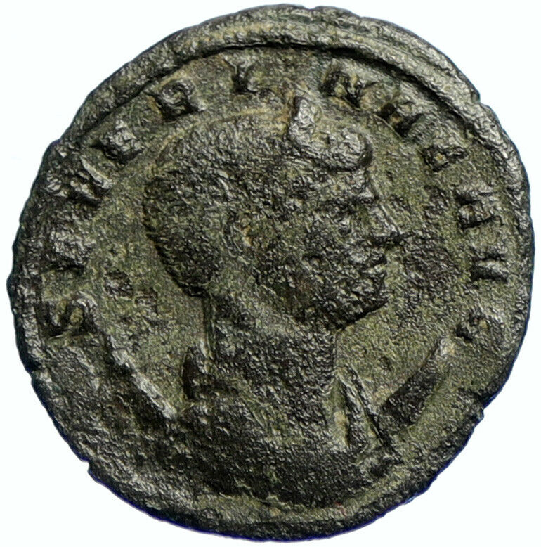 SEVERINA wife of Aurelian 275AD ANCIENT Vintage OLD Roman Coin CONCORDIA i103696