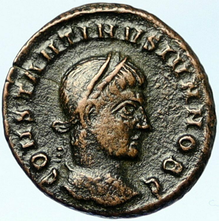 CONSTANTINE II Son of the Great Authentic Ancient Circa Roman Coin VOT X i102783