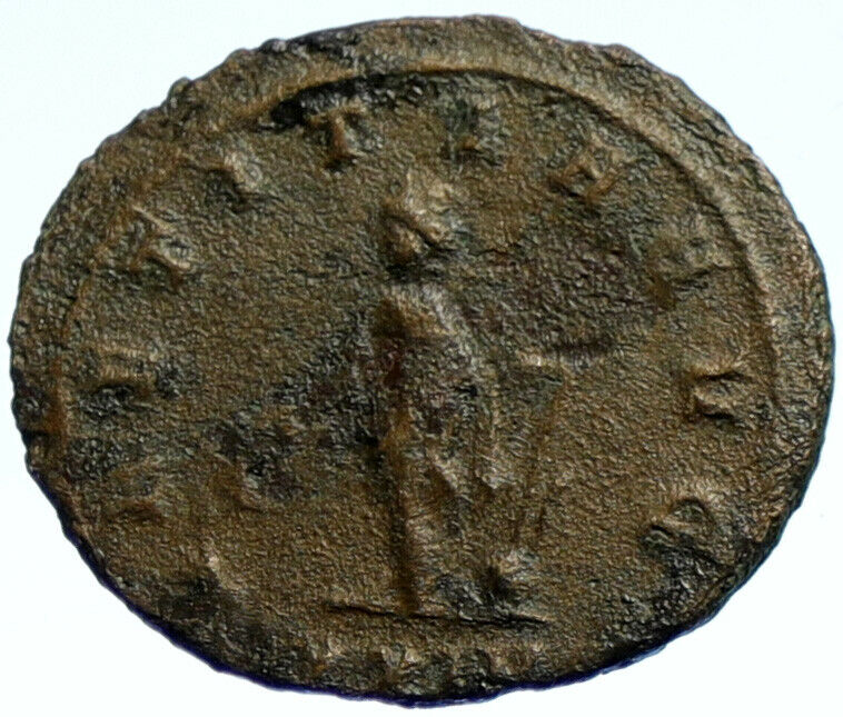 PROBUS Authentic Ancient Original 278AD Siscia Old Roman Coin w LAETITIA i103798