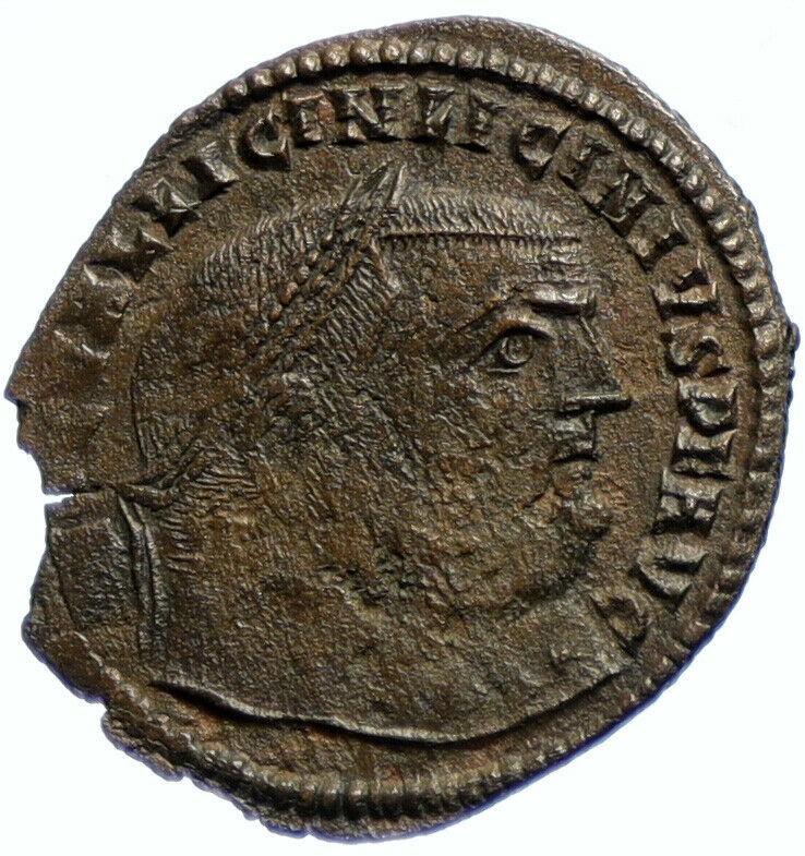 LICINIUS I Authentic Ancient CYZICUS Old Roman Coin ZEUS GLOBAL VICTORY i103802