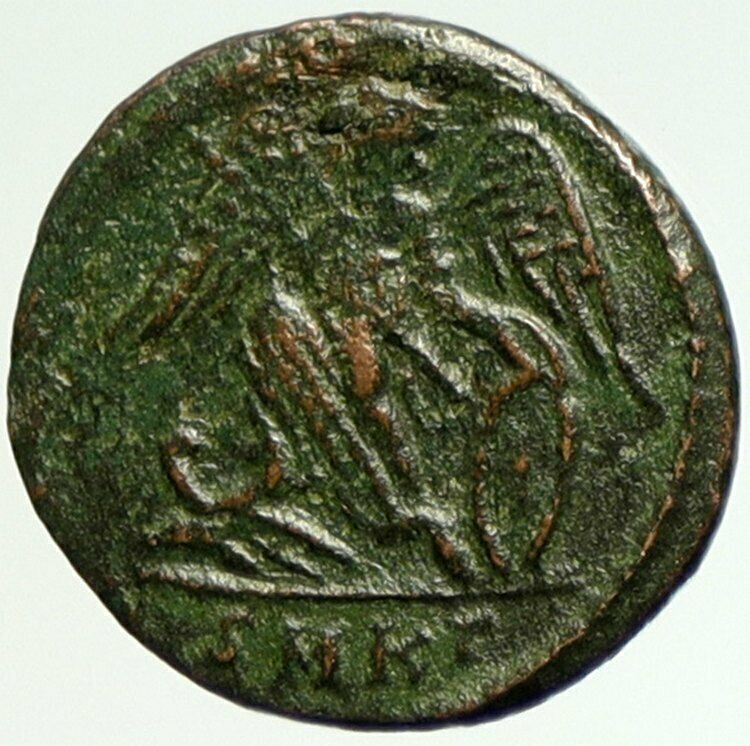 CONSTANTINE I the GREAT Founds Constantinople OLD Ancient Roman Coin i104308