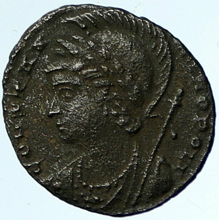 CONSTANTINE I the GREAT Founds Constantinople OLD Ancient Roman Coin i103413