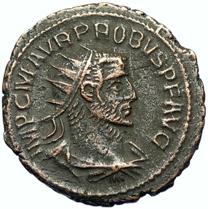 MAXIMIAN Authentic Ancient 293AD Genuine Roman Coin ZEUS GLOBAL VICTORY i102870