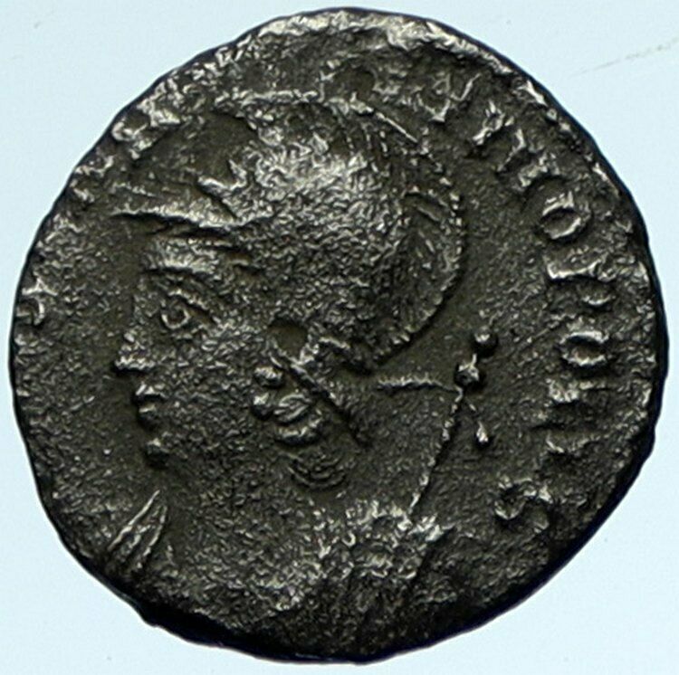 CONSTANTINE I the GREAT Founds Constantinople Antique ANCIENT Roman Coin i103420