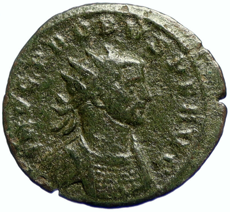 PROBUS Authentic Ancient 276AD Original SISCIA Roman Coin SPES w FLOWER i103707