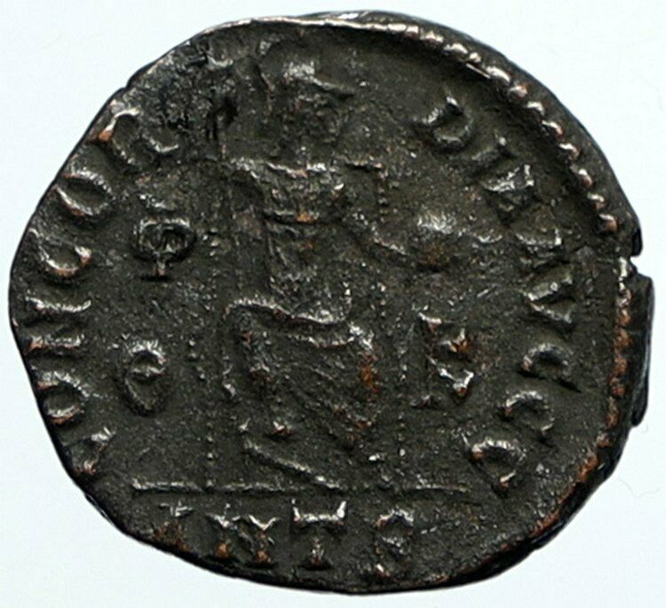 THEODOSIUS I the GREAT 379AD Antique Ancient Roman Coin Constantinopolis i104493