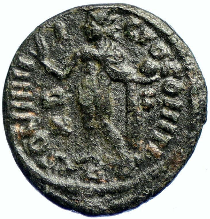 LICINIUS I Authentic Ancient 313AD Rome Genuine OLD Roman Coin SOL GLOBE i103719