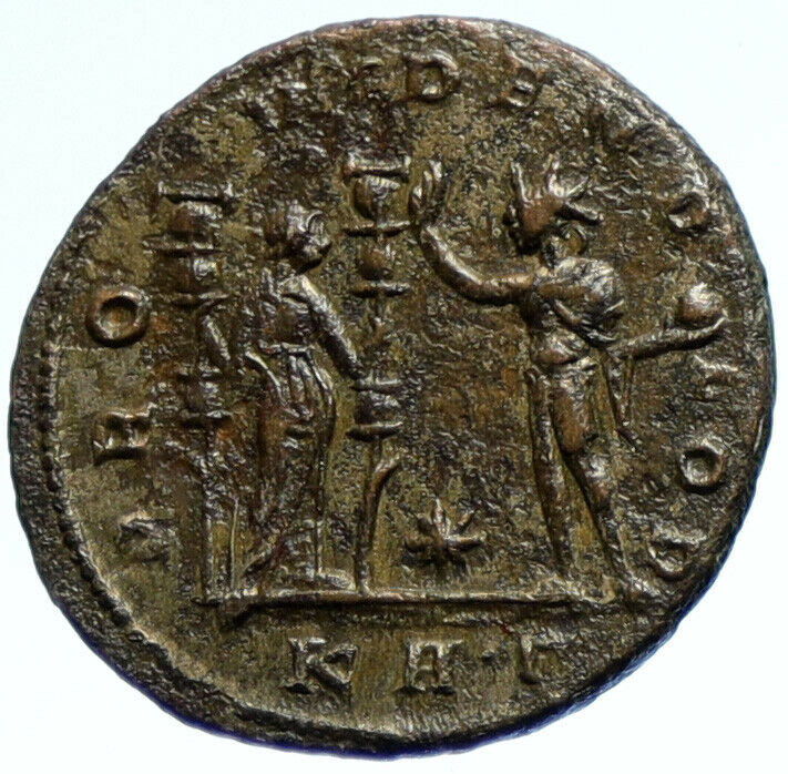 PROBUS Authentic Ancient Roman Genuine 276AD Coin w PROVIDENTIA Goddess i103834