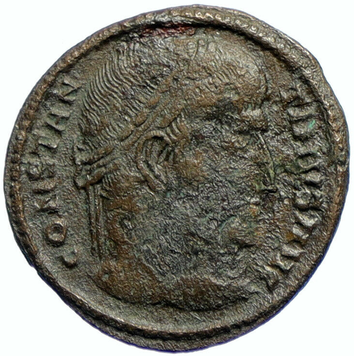 CONSTANTINE I the Great Authentic Ancient THESSALONICA Roman Coin VOT XX i103742