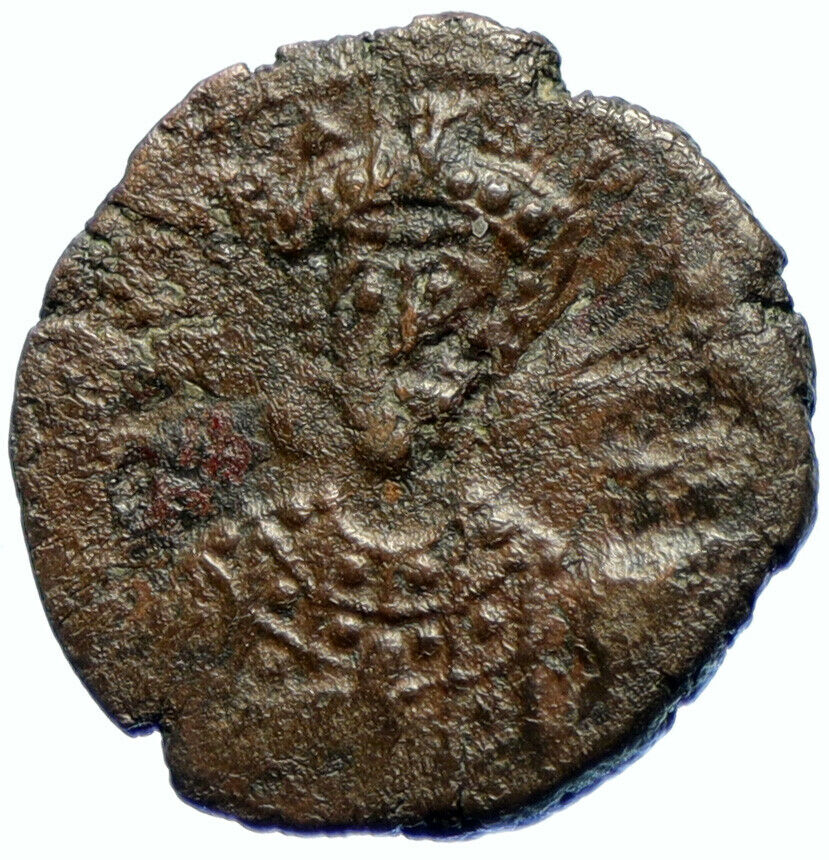 CONSTANTINE VII Ancient Authentic 913-959AD OLD Byzantine Follis Coin i103833