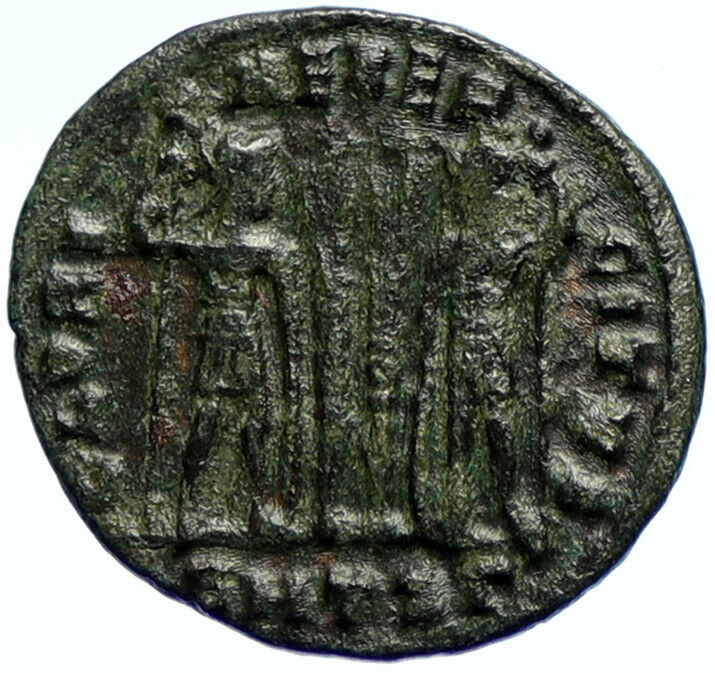 CONSTANTIUS II Son of the Great Authentic Roman Coin LEGION WAR SOLDIERS i103735