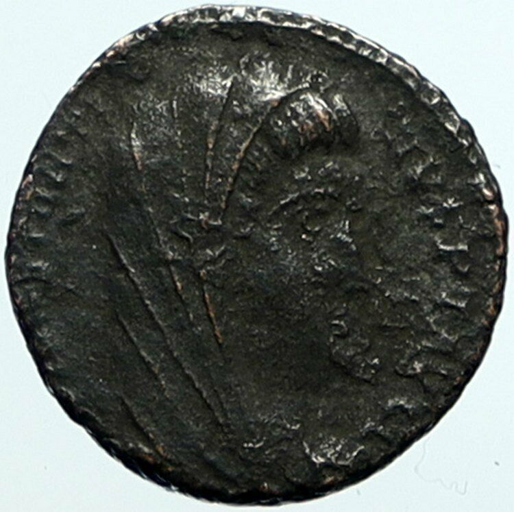 CONSTANTINE I the Great CHARIOT GOD HAND from HEAVEN Ancient Roman Coin i104492