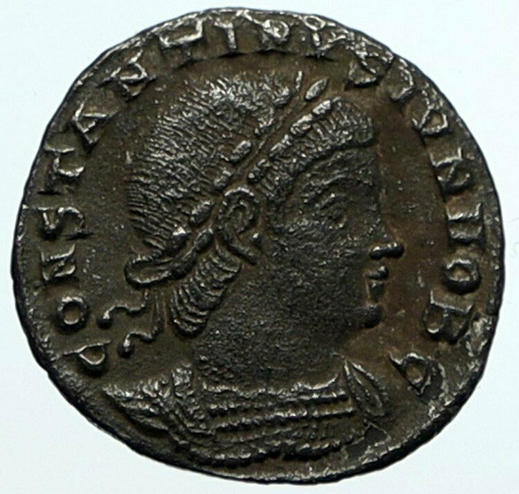 CONSTANTINE II son of Constantine the Great Ancient Roman Coin SOLDIERS i104502