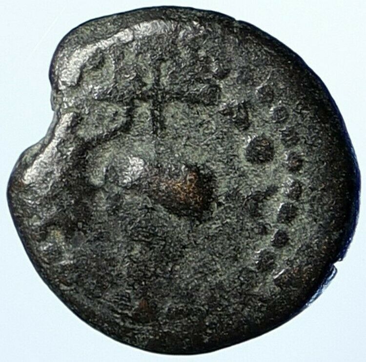 HEROD ARCHELAUS Biblical JERUSALEM Jewish OLD Ancient Greek Coin GRAPES i107037