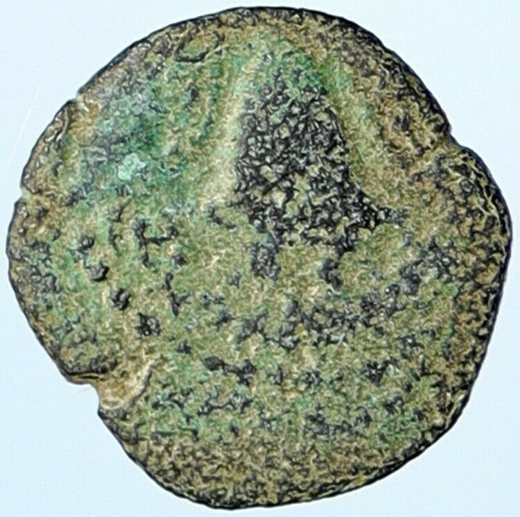 HEROD ARCHELAUS Biblical JERUSALEM Jewish OLD Ancient Greek Coin GRAPES i107034