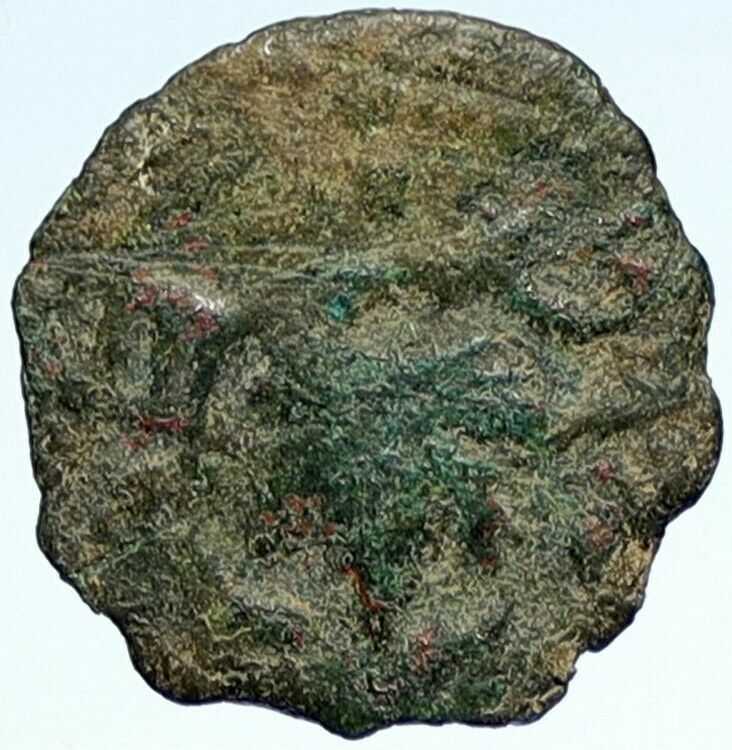 Authentic Ancient JEWISH WAR v ROMANS Yr 2 Historical Old JERUSALEM Coin i107092