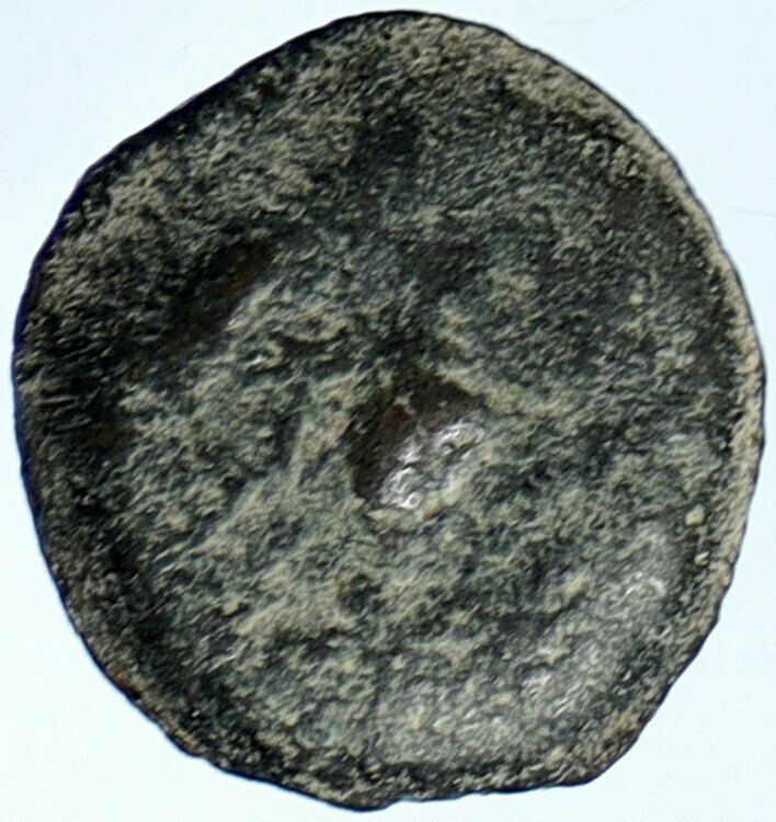 Authentic Ancient JEWISH WAR v ROMANS Yr 2 Historical Old JERUSALEM Coin i107061