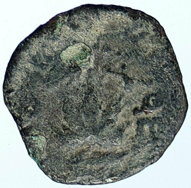 Authentic Ancient JEWISH WAR v ROMANS Yr 2 Historical Old JERUSALEM Coin i107105