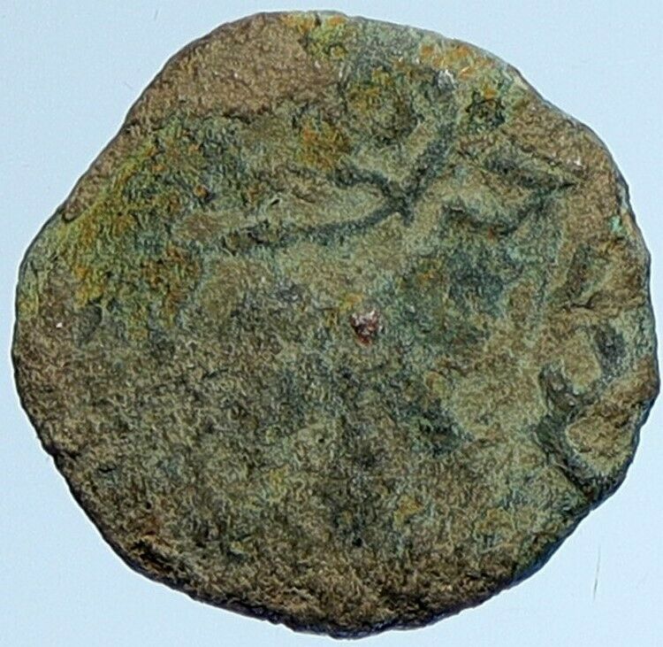 Authentic Ancient JEWISH WAR v ROMANS Yr 2 Historical Old JERUSALEM Coin i107149